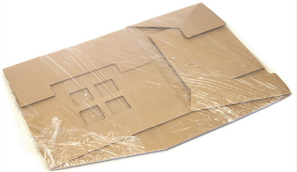 Кукольный картонный домик Кукольный картонный домик