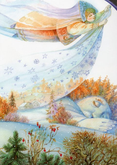 Здравствуй Дедушка Мороз. Стихи. А. Усачев.