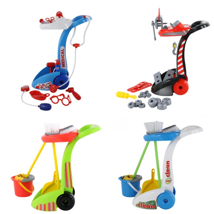 Новая игровая тележка Полесье Новая игровая тележка Полесье