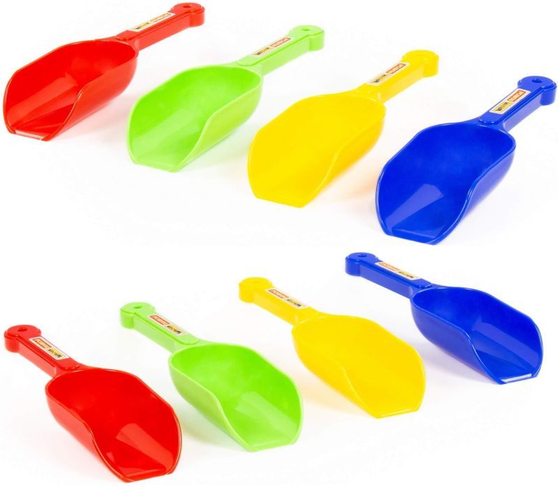 Набор - 4 шт. детский совок с бортами N13 - 23 см