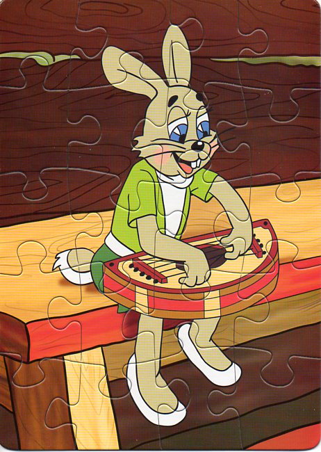 Пазлы картонные  Ну, погоди!