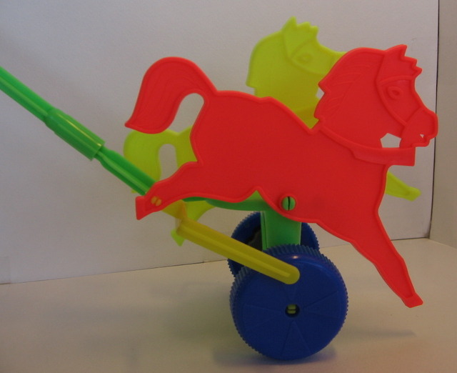 Лошадка каталка на палке купить.