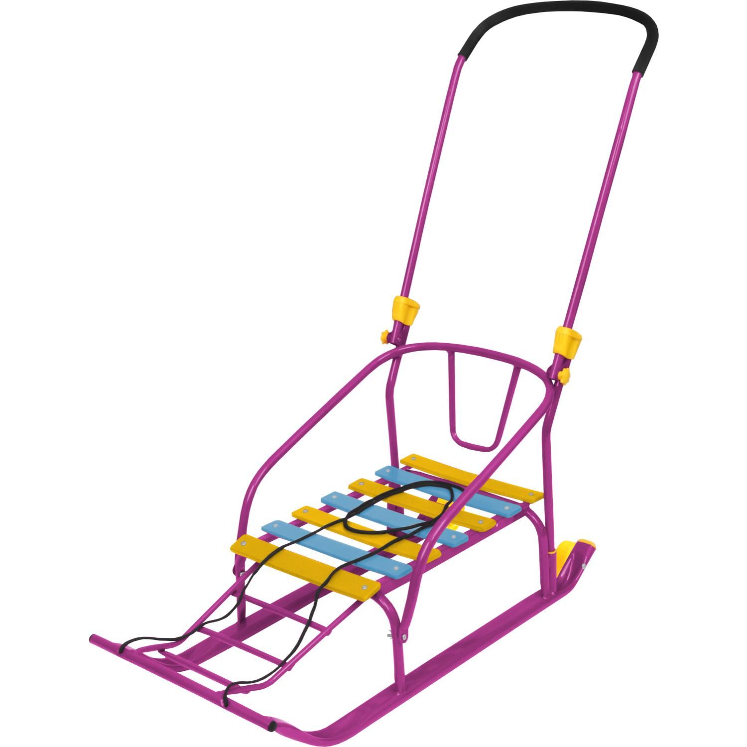 Санки со складной ручкой Тимка 6 Комфорт