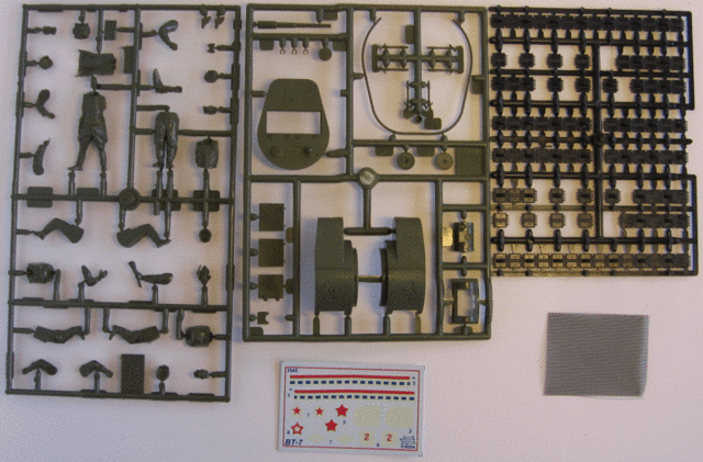 Сборная модель танк БТ-7 Сборная модель танк БТ-7