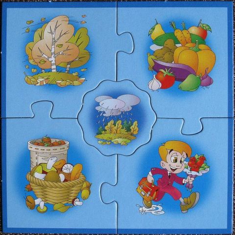 Картинки ассоциации для детей Времена года