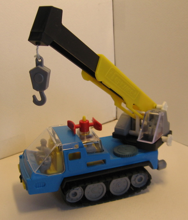Игрушка автокран гусеничный