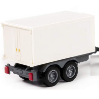 Прицеп 20,8 см для грузовиков Полесье серии Профи  Сити  МАЗ для игры в автопоезда Прицеп 20,8 см для грузовиков Полесье серии Профи  Сити  МАЗ для игры в автопоезда