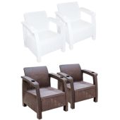 Набор из 2-х кресел "Ротанг" (без подушки)