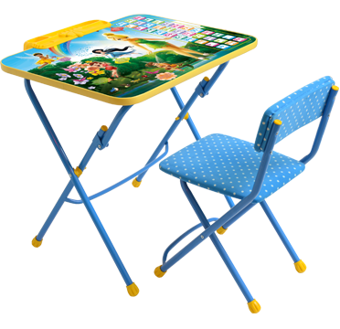 Комплект детской мебели Ника Феи с алфавитом Комплект детской мебели Ника Феи с алфавитом