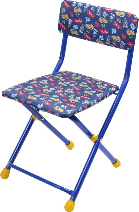 Стул складной с мягким сиденьем. Моющаяся ткань.