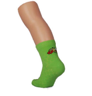 Детские носки Totall   размер 18-20  Арт.: L019 зеленые с пчелкой Детские носки Totall   размер 18-20  Арт.: L019 зеленые с пчелкой