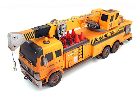 Радиоуправляемая техника Грузовик с подъемным Краном