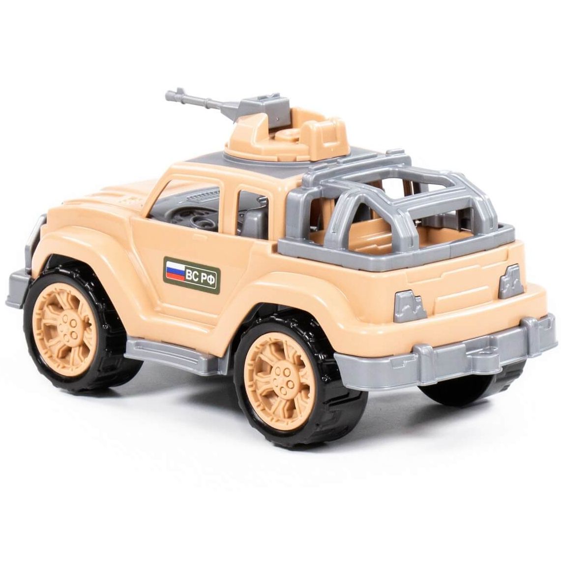 Игрушечный военный джип сафари "Легионер-мини" с 1-м пулемётом Игрушечный военный джип сафари "Легионер-мини" с 1-м пулемётом