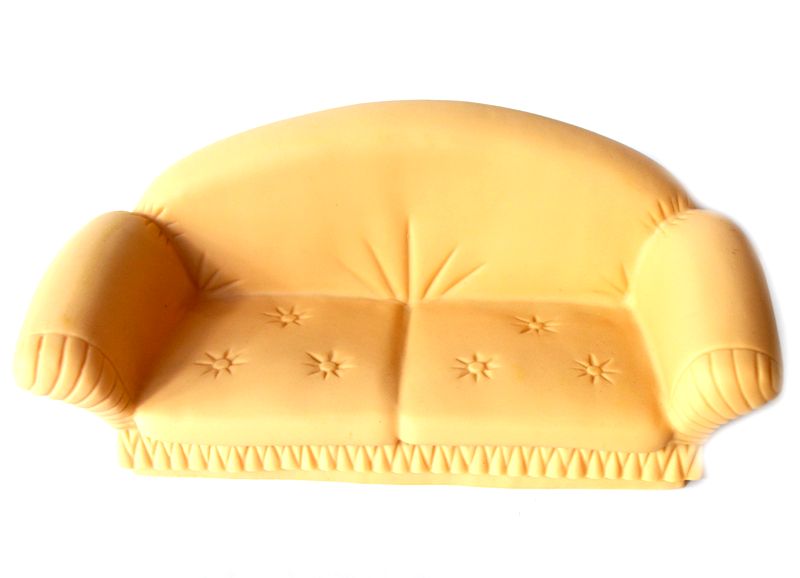 Кукольный диван, 2 кресла, торшер и столик