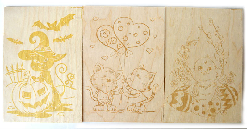 Набор досок для выжигания. Доски для выжигания с рисунком