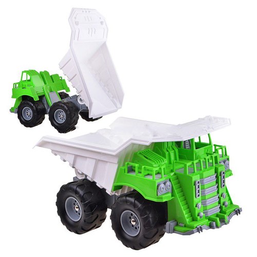 Игрушечный БЕЛАЗ самосвал Нордпласт Н-274 салатовый Игрушечный БЕЛАЗ самосвал Нордпласт Н-274 салатовый