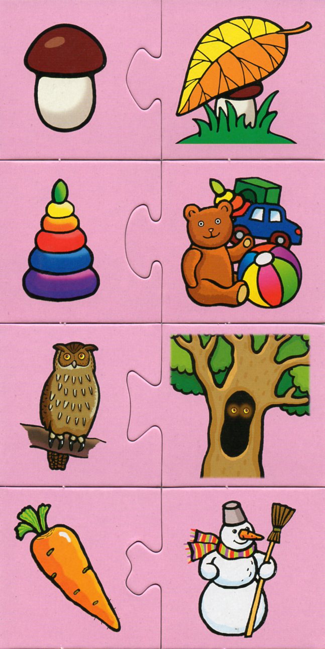 Картинки ассоциации для детей Играем в прятки