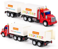 Фура - автопоезд с фургоном-прицепом 50 см Фура - автопоезд с фургоном-прицепом 50 см