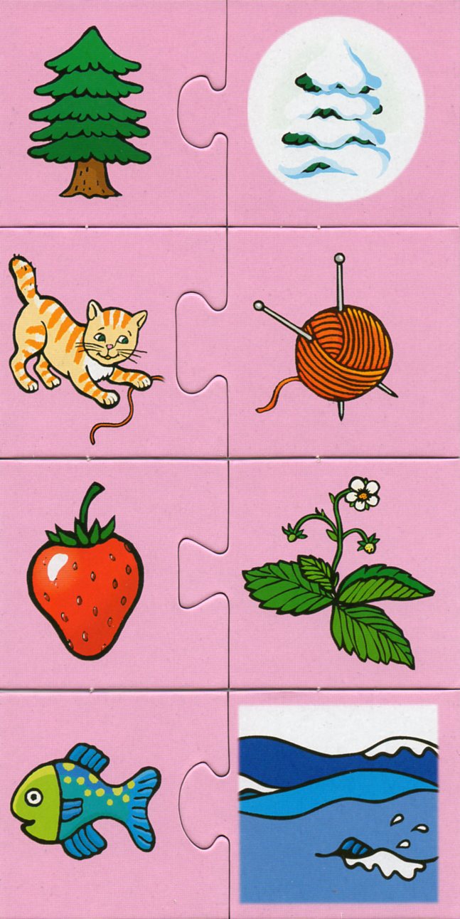 Картинки ассоциации для детей Играем в прятки