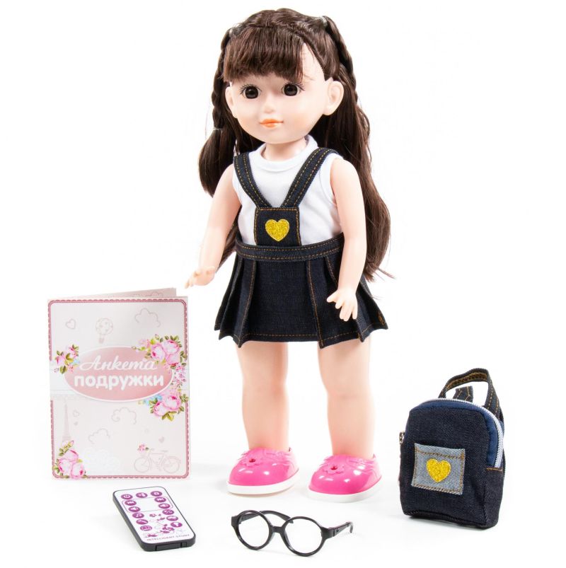 Кукла Полесье говорящая Вика 36 см в школе