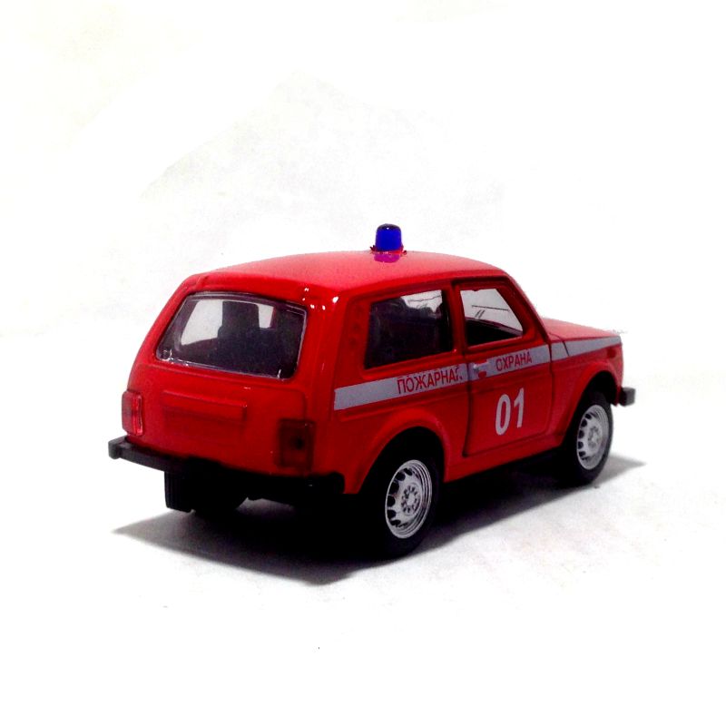 Игрушечная машинка нива пожарная служба