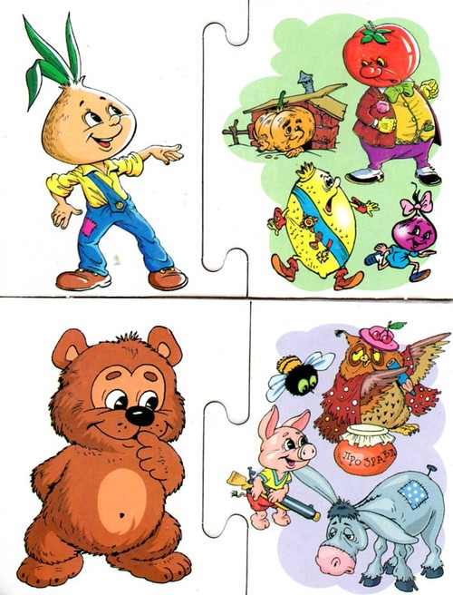 Ассоциации картинки для детей Где моя сказка?