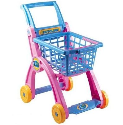 Детская продуктовая тележка для игры в магазин. Детская продуктовая тележка для игры в магазин.
