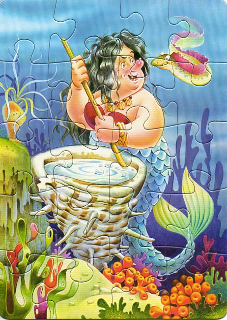 Maxi Puzzle Castorland 4 Русалочка Арт. 04010