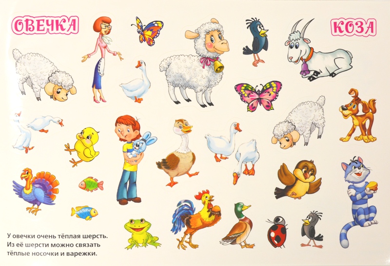 Альбом наклеек Домашние животные Простоквашино