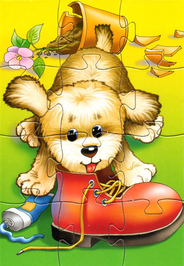 Пазлы Веселые малыши