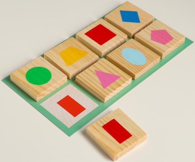 Игрушечное детское лото «Геометрические фигуры»