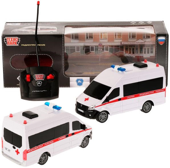 Радиоуправляемая машинка Газель Next Скорая Помощь  Радиоуправляемая машинка Газель Next Скорая Помощь