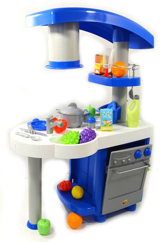 Детская игрушечная кухня ECO. Игровая кухня эко детская
