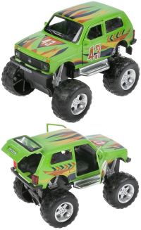 Игрушечная машинка Lada 4x4 Монстр Джип 11 см Игрушечная машинка Lada 4x4 Монстр Джип 11 см