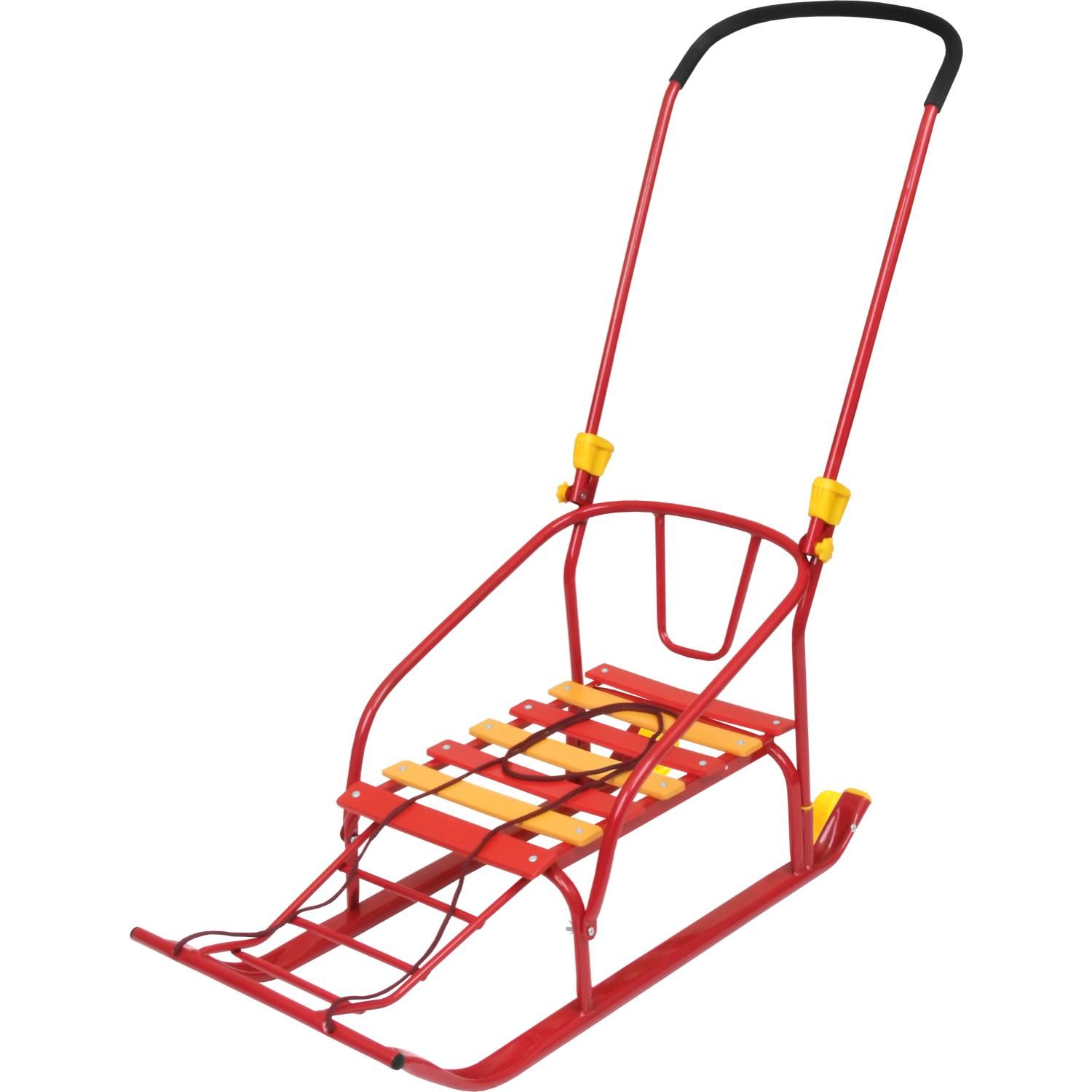 Санки со складной ручкой Тимка 6 Комфорт