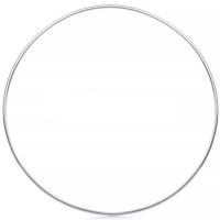 Алюминиевый гимнастический обруч 100 см