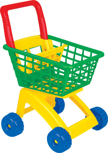Продуктовая тележка детская для игры.