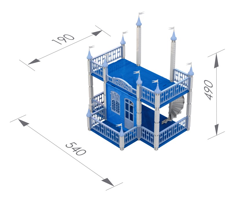 Замок Снежная Королева Замок Снежная Королева