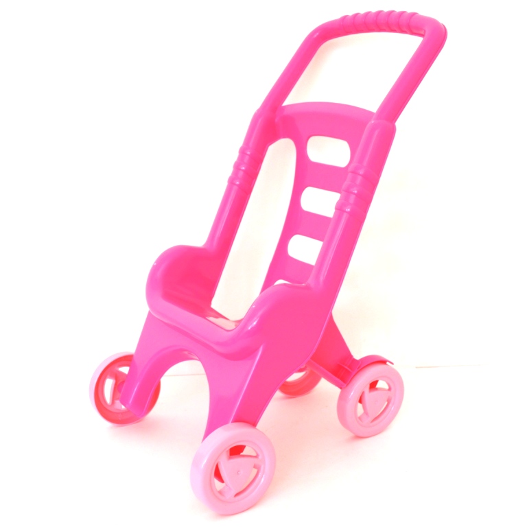 Игрушечная коляска Pink Line 2x1