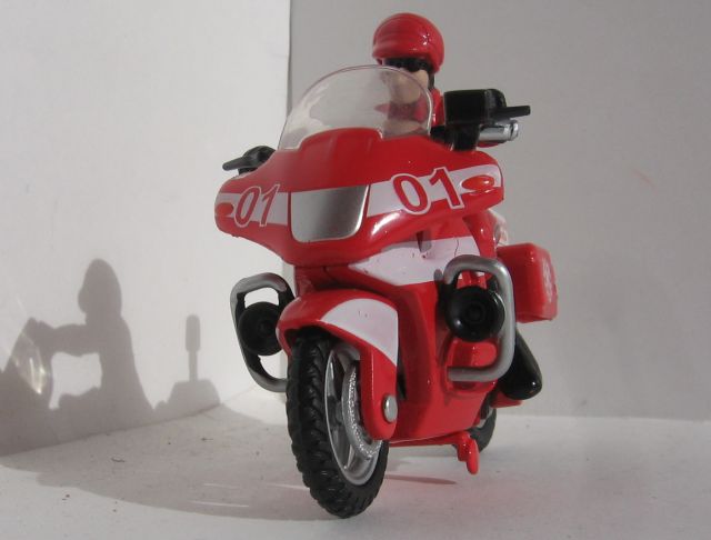 Игрушка мотоцикл с фигуркой мотоциклиста