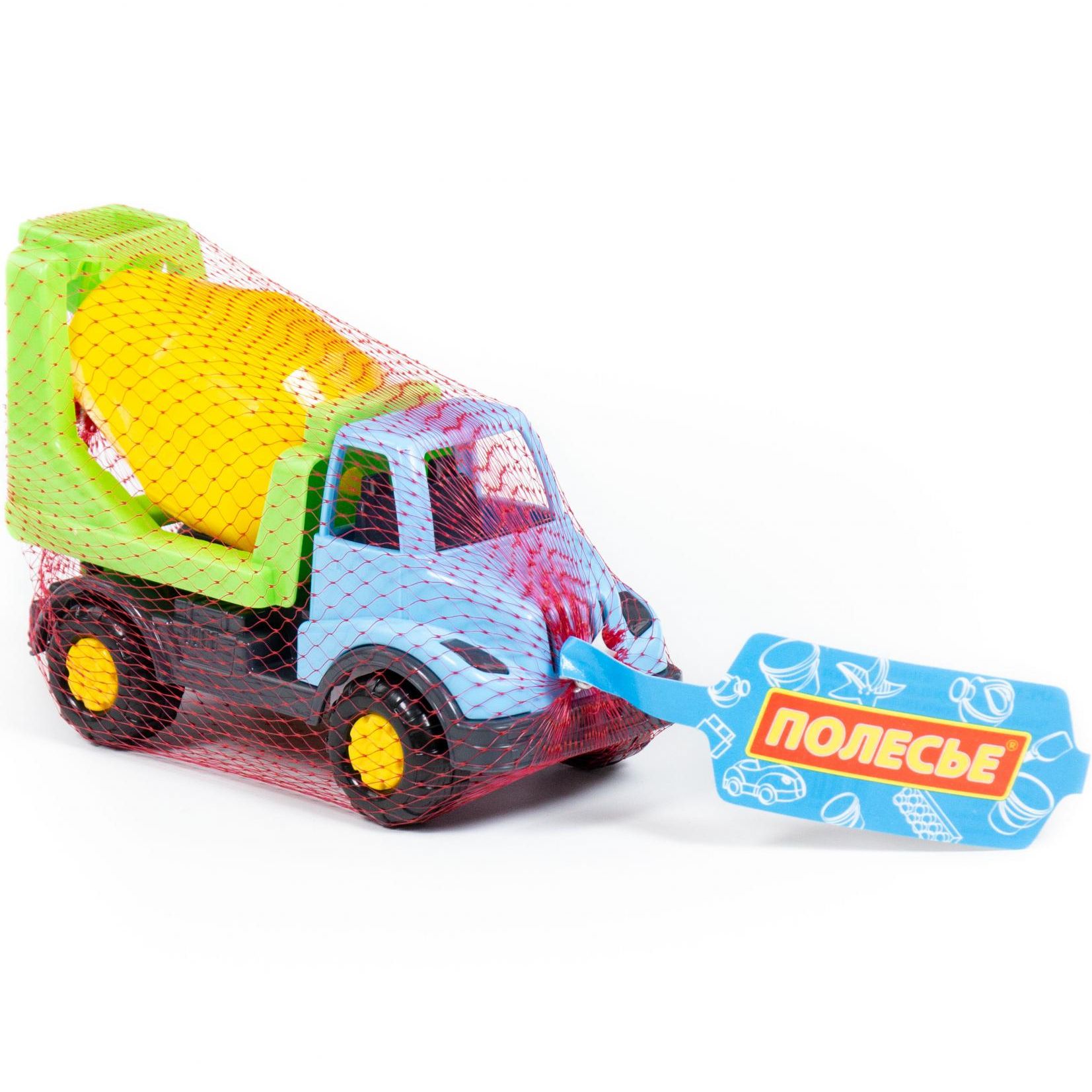 Игрушечный автомобиль-бетоновоз "Кнопик" синий