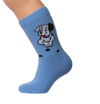 Детские носки Totall   размер 18-20  Арт.: M026 голубые с долматинцем Детские носки Totall   размер 18-20  Арт.: M026 голубые с долматинцем