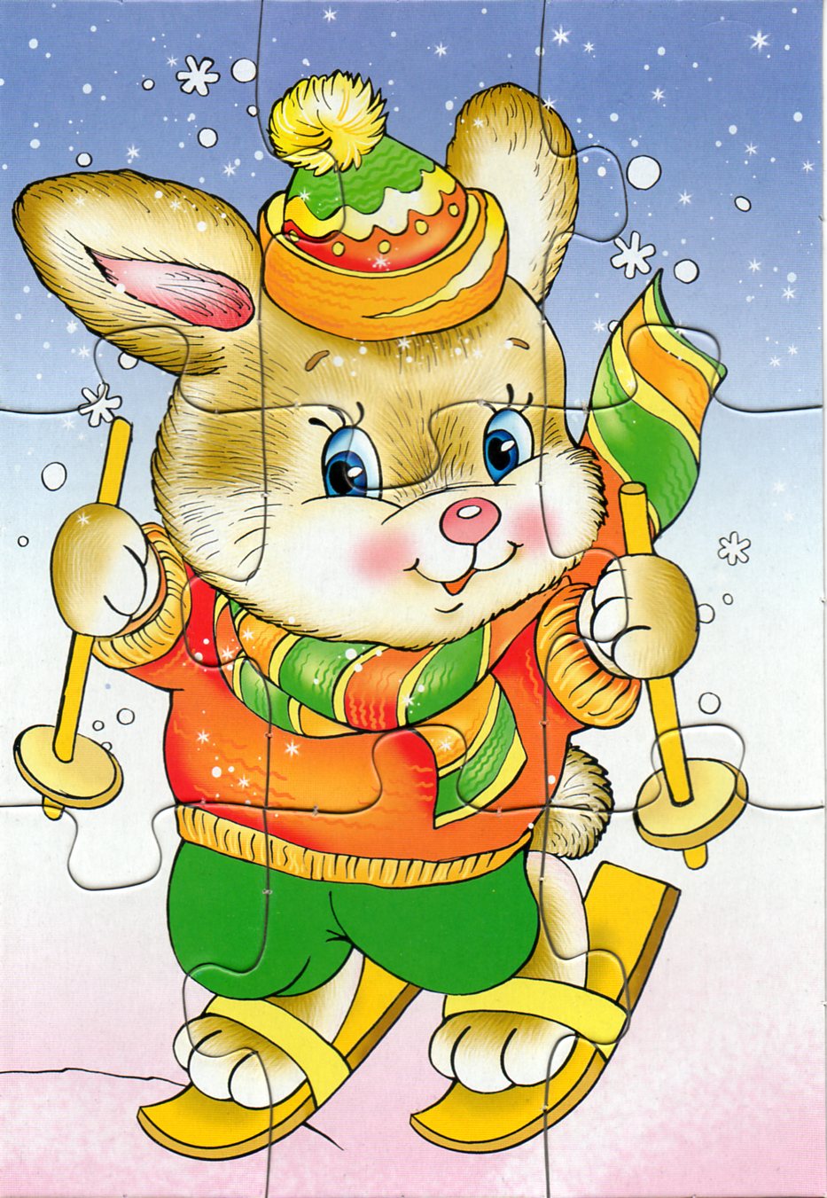 Пазлы Зверята