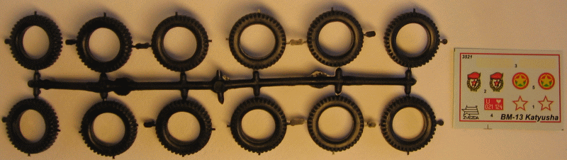 Катюша модель для склеивания. БМ 13.