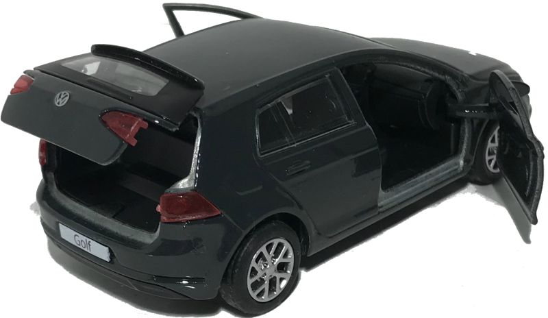 Игрушечная машинка Volkswagen Golf чёрная