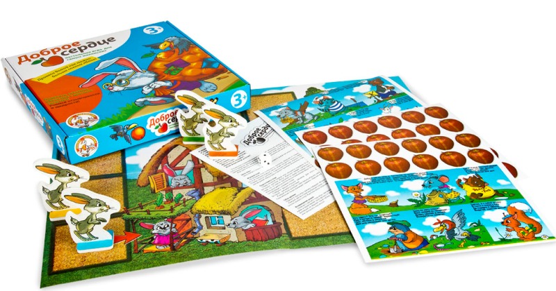 Настольная игра Доброе Сердце. Собери яблоки