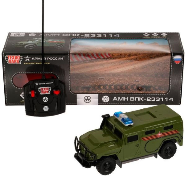 Радиоуправляемая машинка АМН ВПК-233114 Армия России 