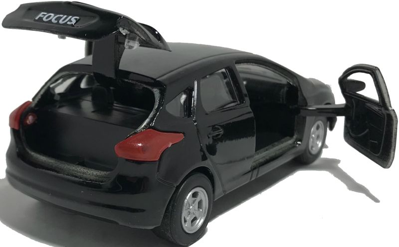 Игрушечная машинка Ford Focus чёрная