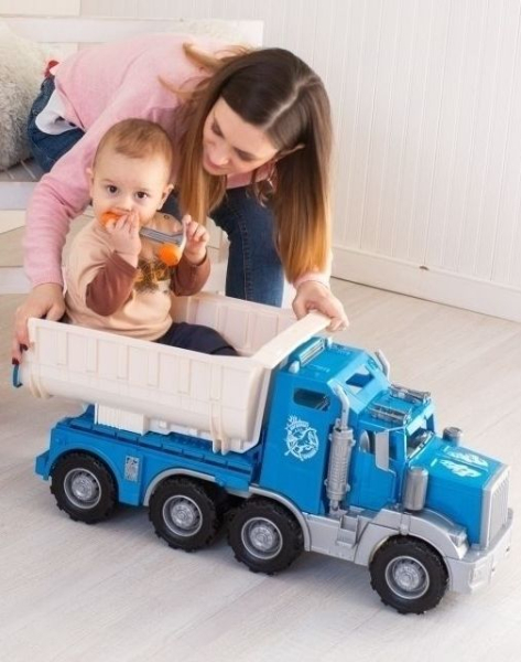 Огромный самосвал (86 см), в котором можно возить ребенка Огромный самосвал (86 см), в котором можно возить ребенка