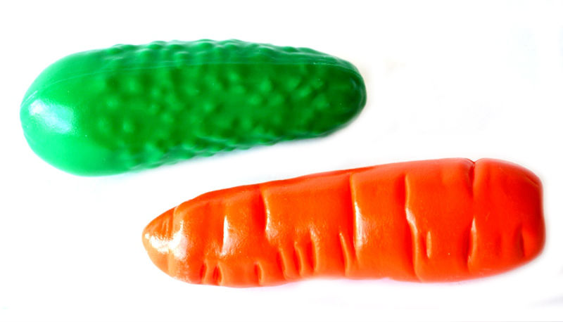 Детский набор овощей из пластмассы. Набор овощей